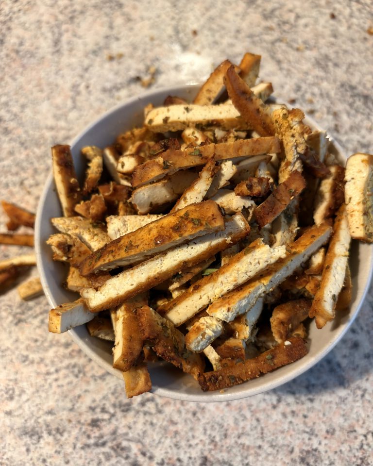 Basic Baked Tofu Strips