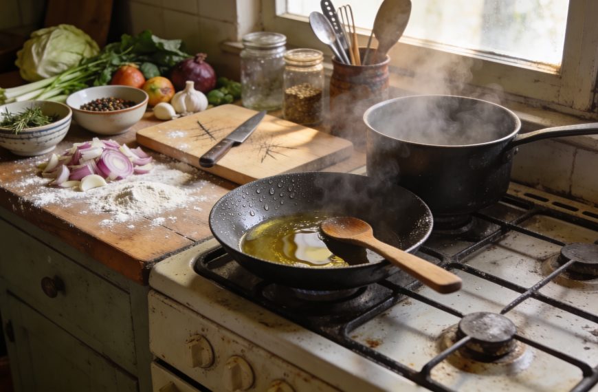 a messy and dirty kitchen