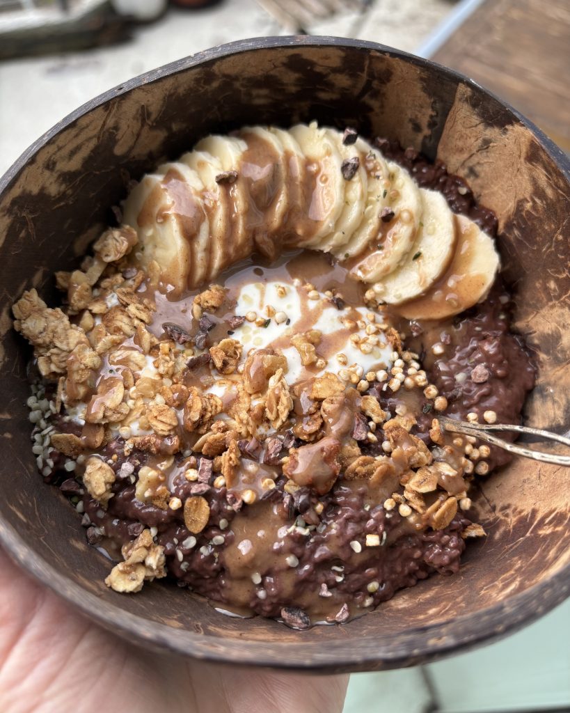 chocolate chia pudding