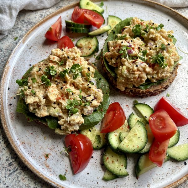 Creamy Smashed Chickpea Salad
