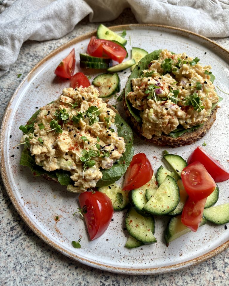Creamy Smashed Chickpea Salad