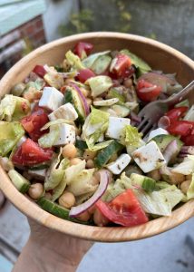 Greek Chickpea Salad